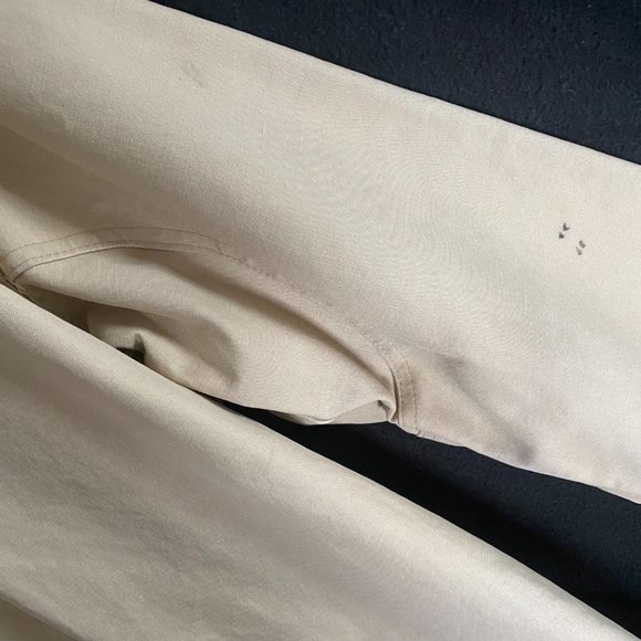 Vtg REI Co op beige utility cargo jacket/coat mens XL (packed hood) heavy canvas - Picture 7 of 16